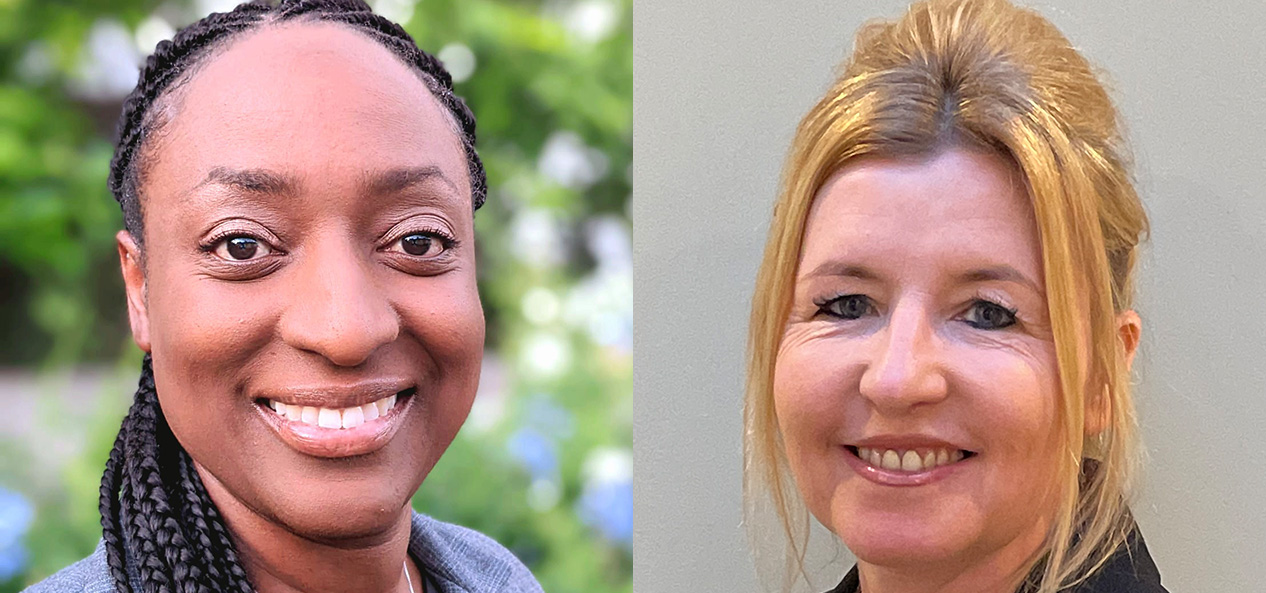 Combined headshot of Jeanette Bain Burnett and Lisa Dodd-Mayne