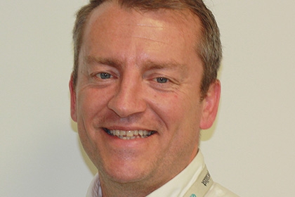 Headshot of Stuart Armstrong, Sport England's strategic lead for workforce transformation